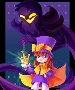 A Hat in Time Game Diamond Painting