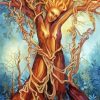 Fantasy Tree Of Life Woman Diamond Painting