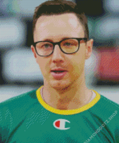 Josh Magette With Glasses Diamond Painting