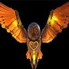Mechanical Owl Wings Diamond Painting