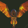 Mechanical Owl Wings Diamond Painting