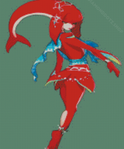 Mipha The Zora Champion Diamond Painting