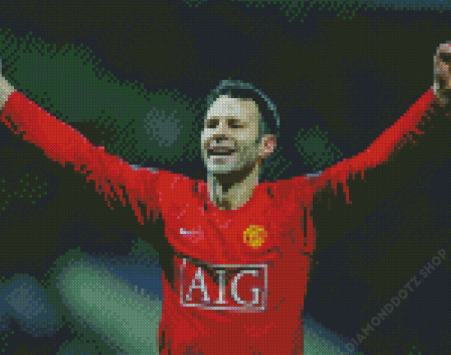 Ryan Giggs Football Player Diamond Painting