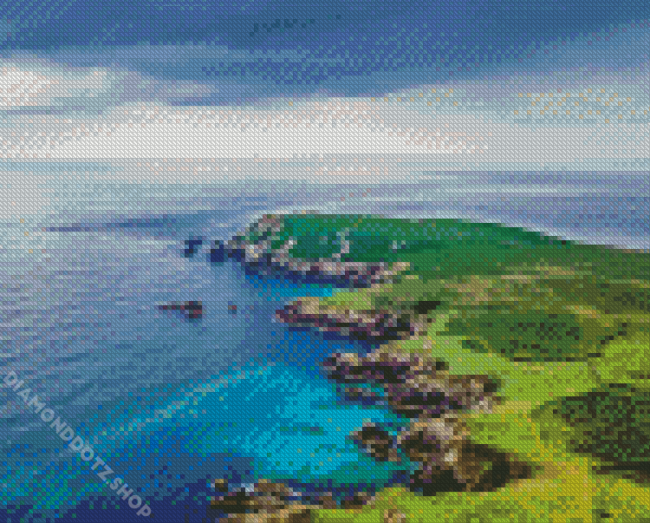 Saltee Islands Ireland Diamond Painting