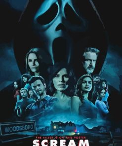 Scream 5 Movie Poster Diamond Painting