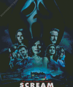 Scream 5 Movie Poster Diamond Painting