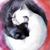 Yin Yang Cats Diamond Painting