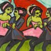 Panama Dancers Ernst Ludwig Art Diamond Painting