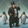 Penguin Batman Diamond Painting