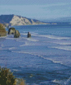 Sisters Beach Landscape Diamond Painting