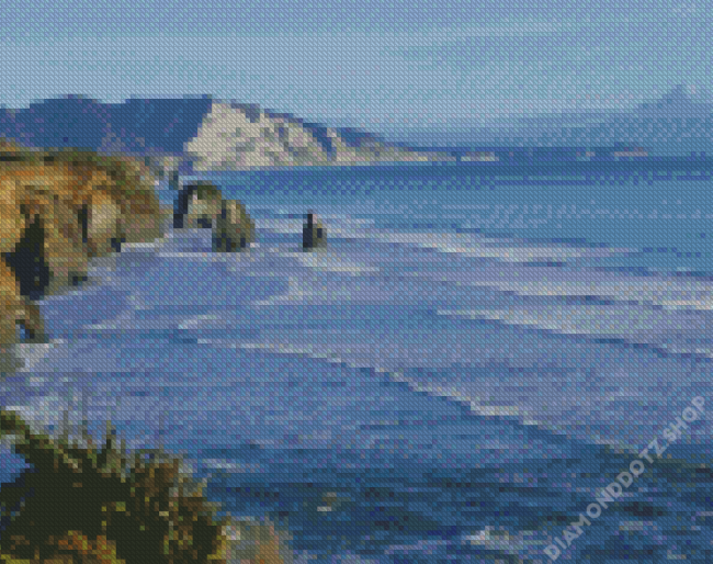 Sisters Beach Landscape Diamond Painting