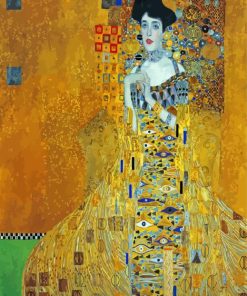 Woman In Yellow Gold Diamond Painting