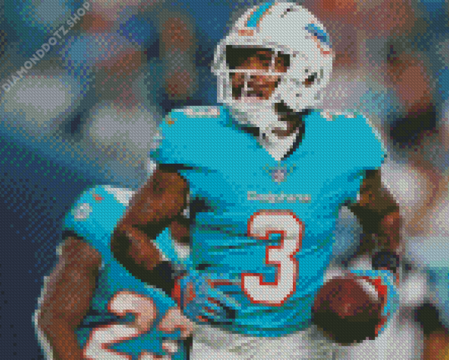 Aesthetic Miami Dolphins Diamond Painting