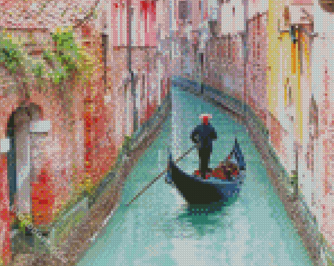 Venice Gondola Diamond Painting