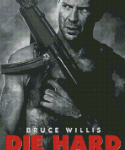 John McClane Poster Diamond Painting