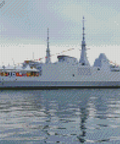Military Boat Diamond Painting