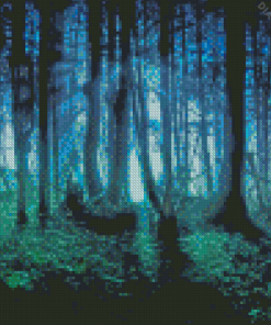 Mysterious Forest Diamond Painting