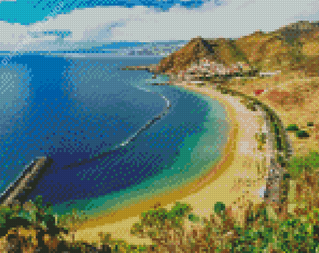 Playa De Las Teresitas Diamond Painting