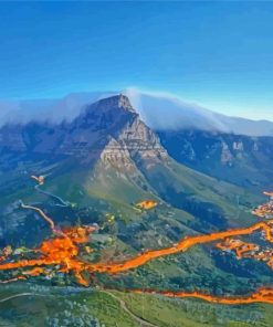 Cape Town Landscape Diamond Painting