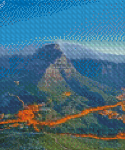 Cape Town Landscape Diamond Painting