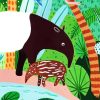 Tapir In Jungle Diamond Painting