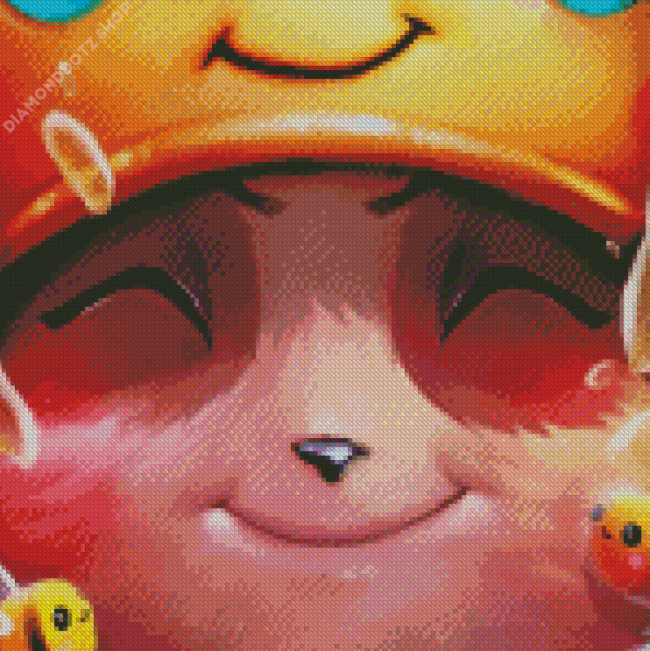 Teemo Close Up Diamond Painting