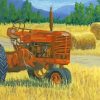 Tractor In Field Diamond Painting