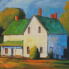 Old Farm House Diamond Painting