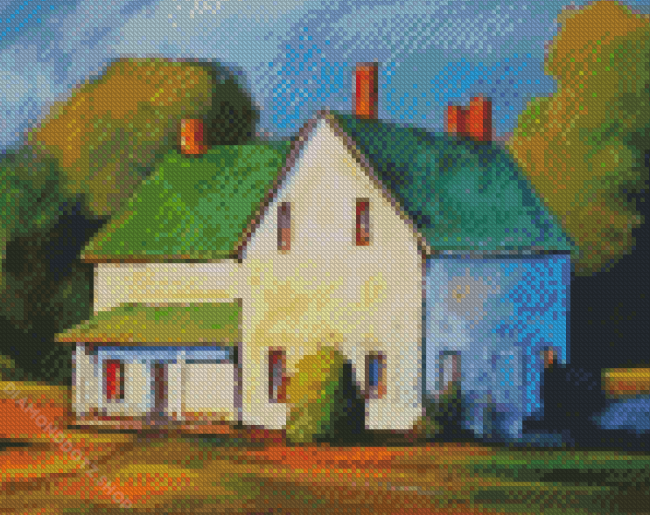 Old Farm House Diamond Painting