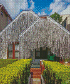 Beer Can House Diamond Painting
