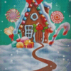 Candy House Diamond Painting