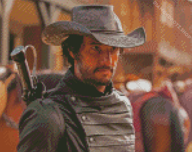 Western Rodrigo Santoro Diamond Painting