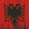 Albanian Flag Diamond Painting