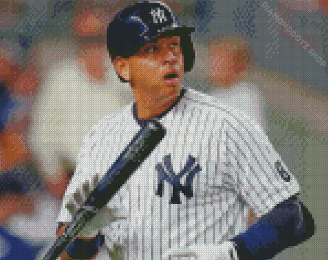 Alex Rodriguez Diamond Painting