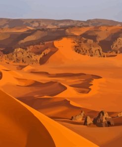 Desert Landscape Diamond Painting