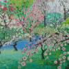 Cherry Orchard Diamond Painting