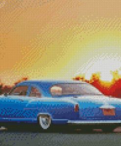 Classic Lowrider Car Diamond Painting