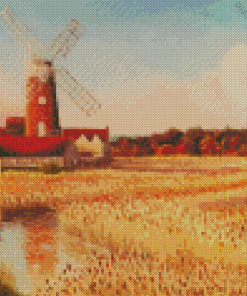 Cley Windmill Diamond Painting