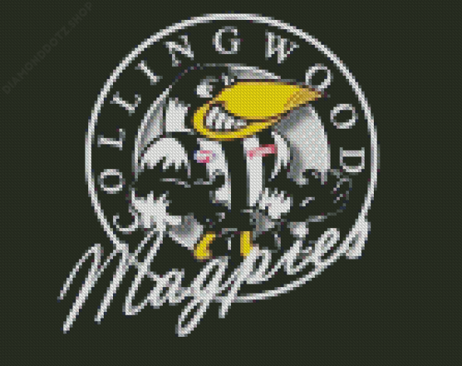 Collingwood Magpies Diamond Painting