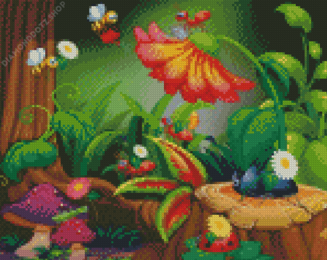 Fairy Forest Art Diamond Painting