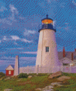 Pemaquid Point Lighthouse Diamond Painting