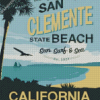 San Clemente Beach Diamond Painting