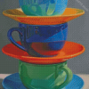 Coffee Cups Diamond Painting