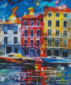 Colorful Cityscape Diamond Painting