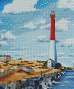 Barnegat Lighthouse Diamond Painting