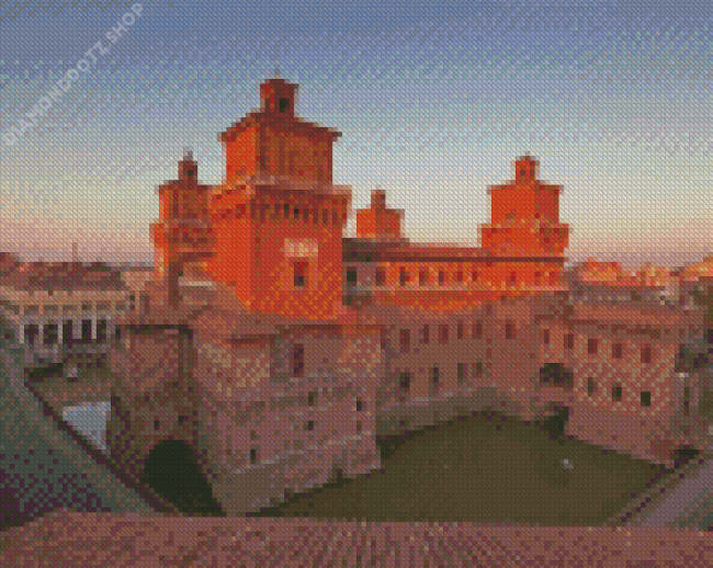 Ferrara Castle Diamond Painting