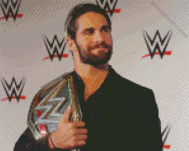 Seth Rollins Diamond Painting