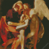 St Matthew And Angel Diamond Painting