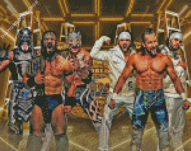 All Elite Wrestling Diamond Painting