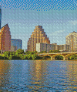 Austin Skyline Texas Diamond Painting
